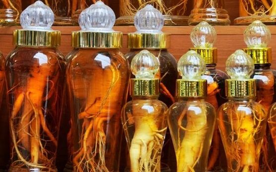 Ginseng's alcohol tincture