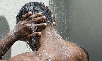 Contrast shower to increase potential