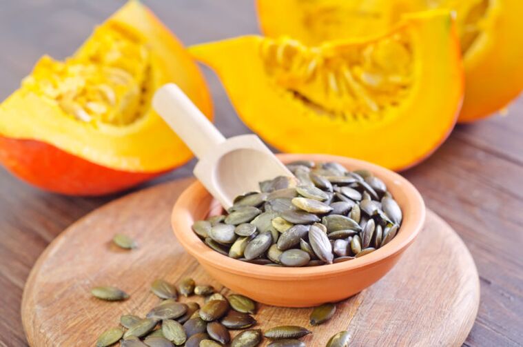 Pumpkin seeds - a record holder for potency-enhancing zinc and magnesium content