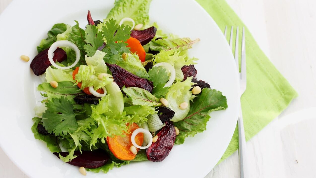 Vitamin Salad to increase the potential