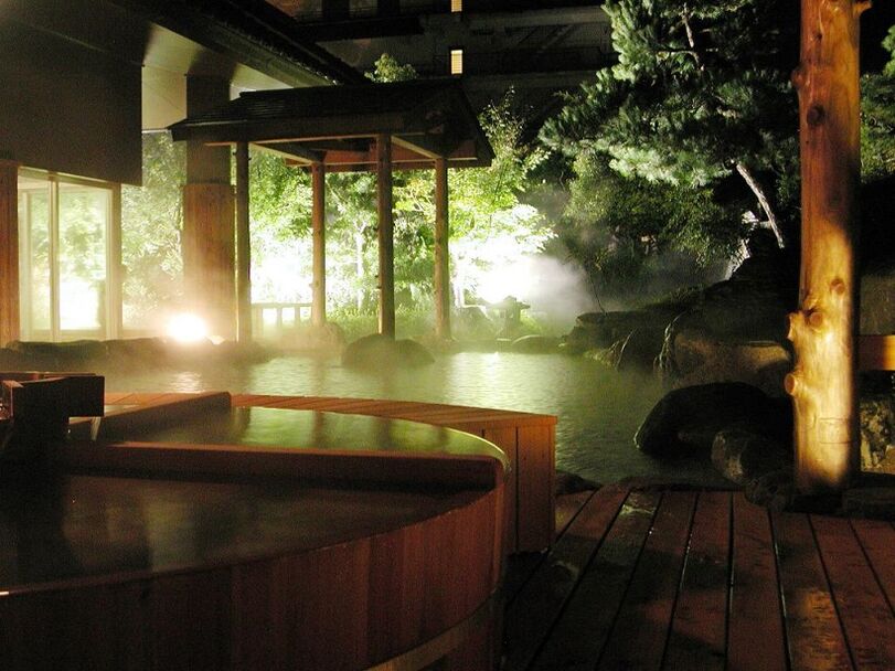 Japanese baths and water procedures to increase potency