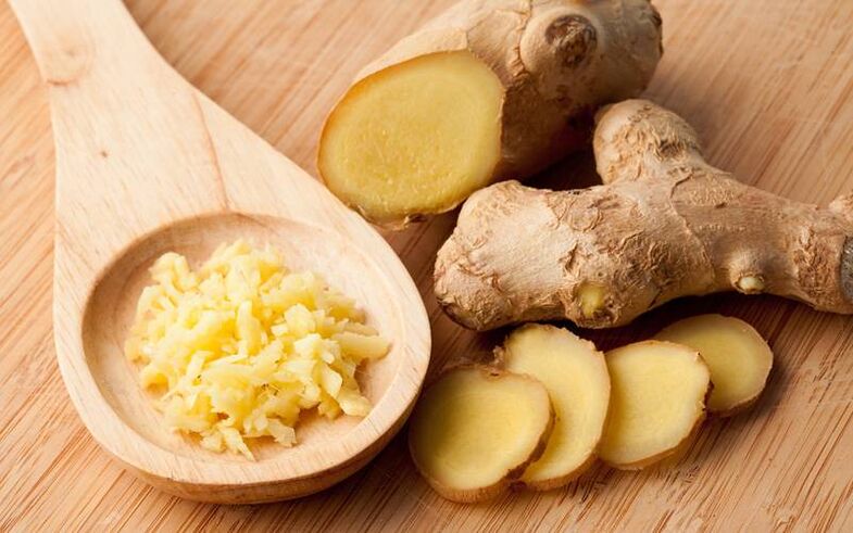 Ginger root in male diet can increase potency