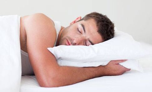 Half an hour of rest during the day will help to increase the male potential